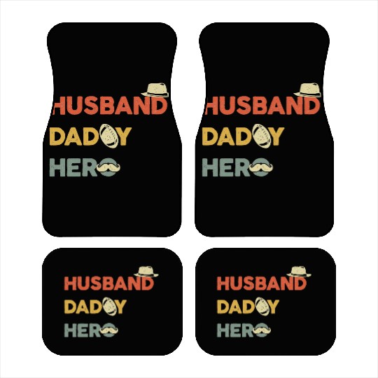 Multi-Role Hero: Husband & Dad Car Mats