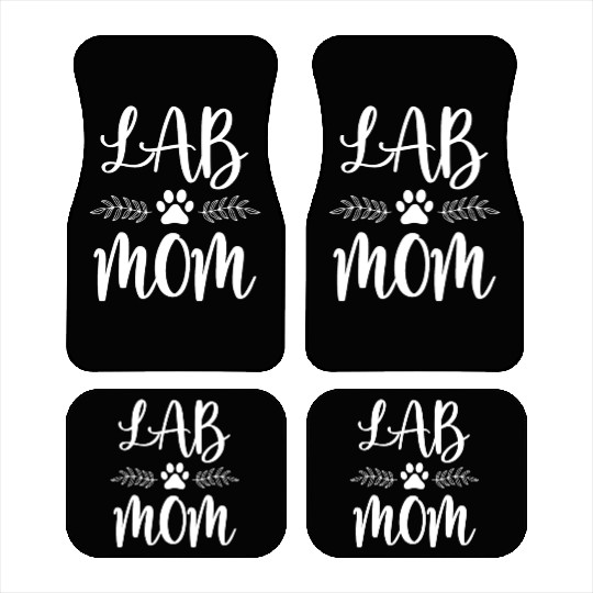 Lab Mom Car Mats Labrador Retriever Lover Owner Funny