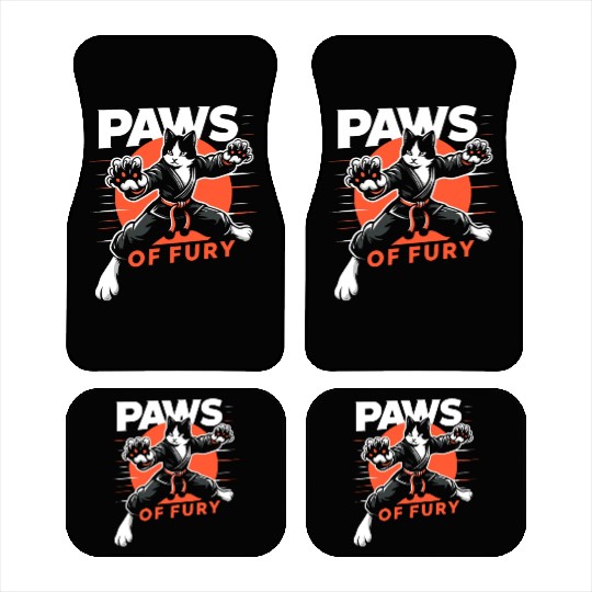 Kung Fu Chinese Kung Fu Asian Kung Fu Self defense Car Mats