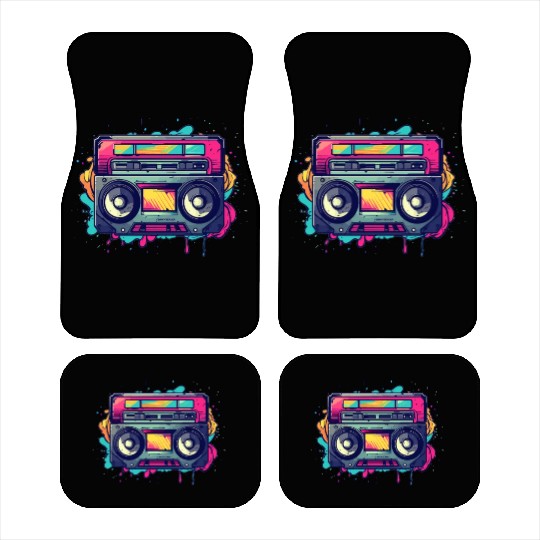 Retro Classic Cassette Tape for a 80s Fan Car Mats