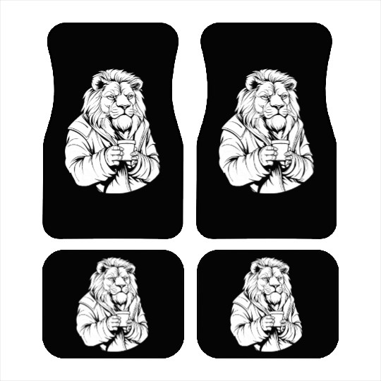 Lion Coffee Car Mats