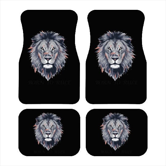 Lion face Car Mats
