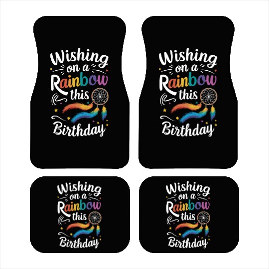 Birthgay Gay Pride Flag Pride Month Equal Rights Car Mats
