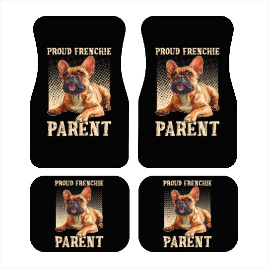 French Bulldog Proud Frenchie Parent Owner Car Mats