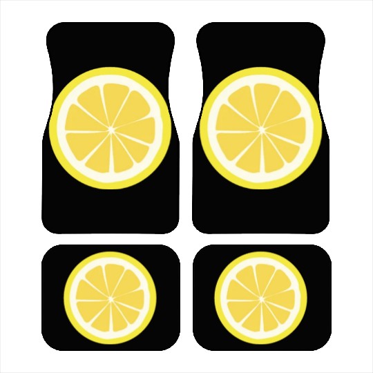 Citrus - Fruits - Orange - Lime - Grapefruit Car Mats