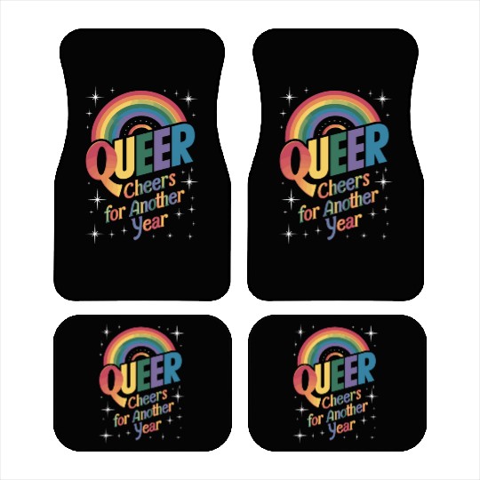 Birthgay Gay Pride Flag Pride Month Equal Rights Car Mats