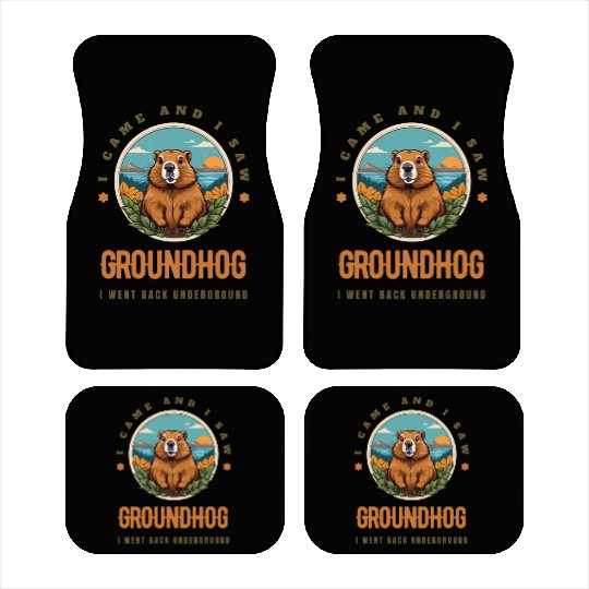 Groundhog Car Mats
