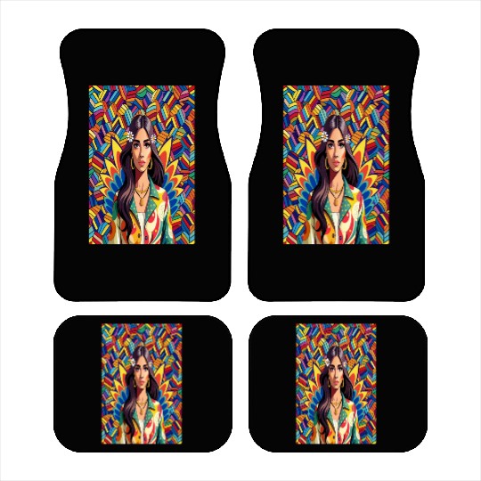 Daisy Dreams: 70s Revival Car Mats