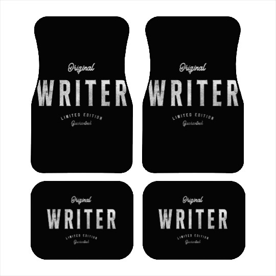 Original Writer Limited Edition Car Mats