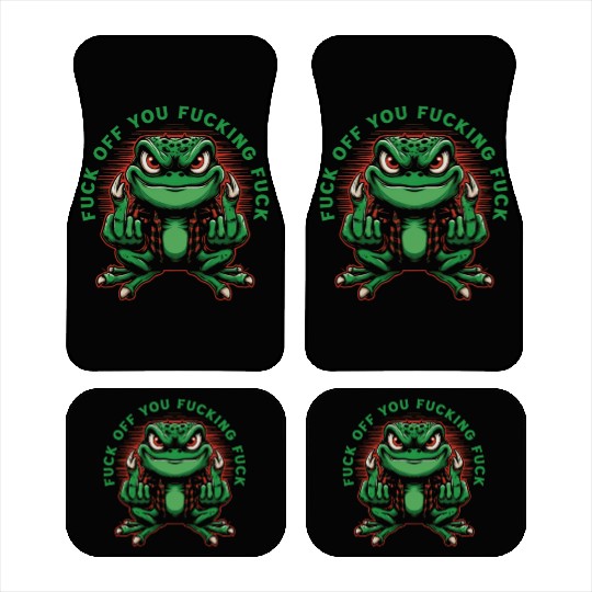 Fuck Off You Fucking Fuck Car Mats