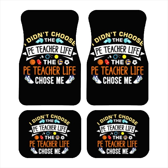 Inspiring Physical Education Teacher Design for PE Car Mats