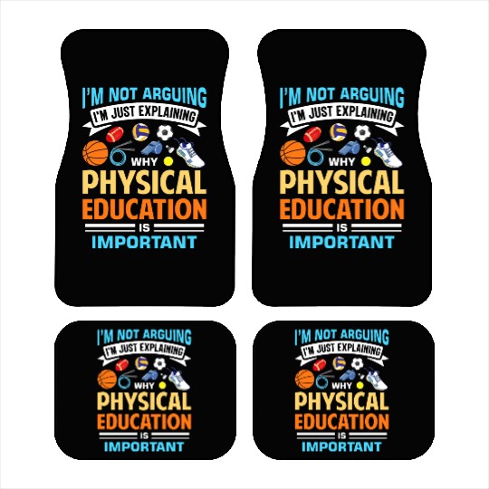 Inspiring Physical Education Teacher Design for PE Car Mats