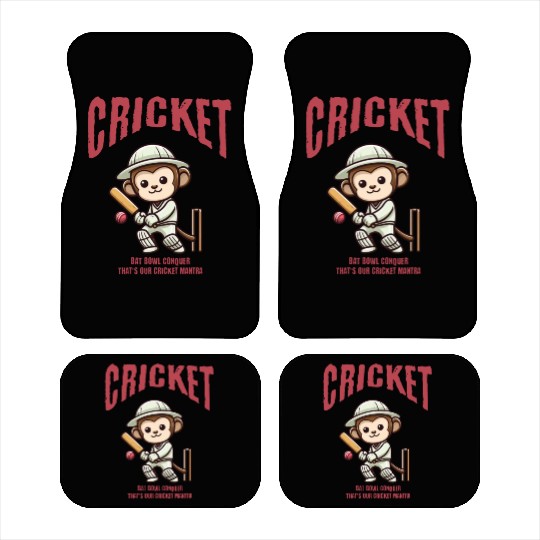 Cricket Monkey Car Mats