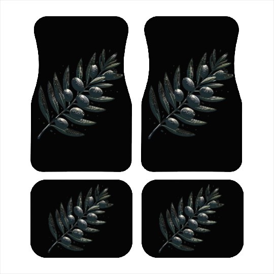 An olive Branch Car Mats