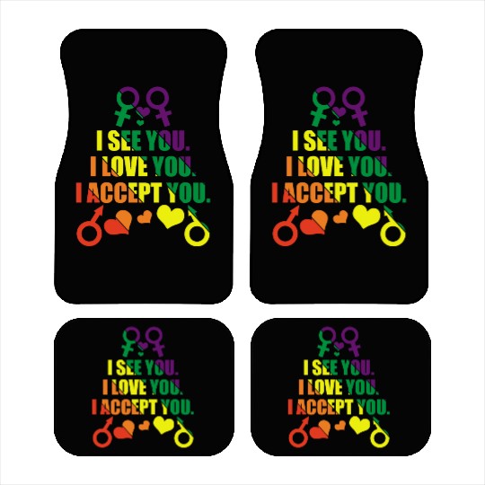 Pride month LGBTQ Car Mats