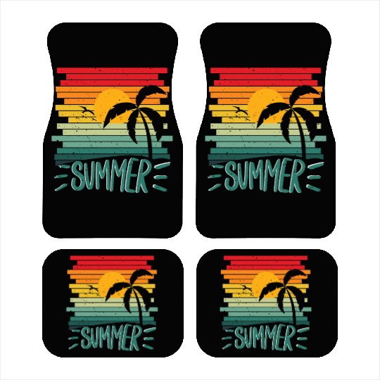 Summer Vintage Car Mats
