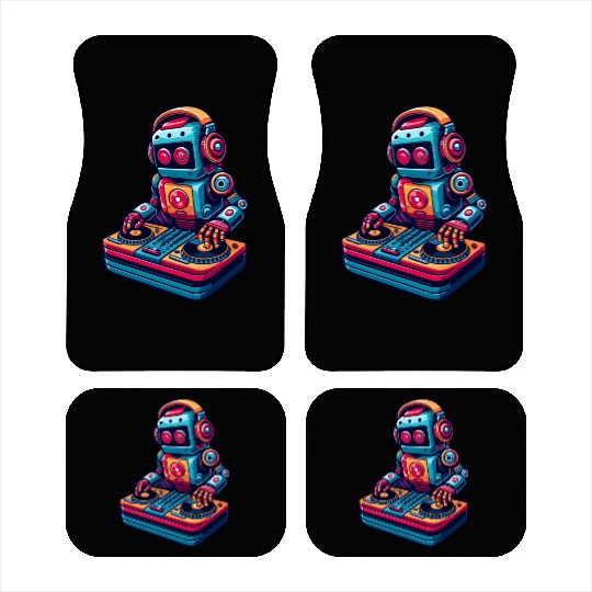 Robot DJ: Beats of the Future Car Mats