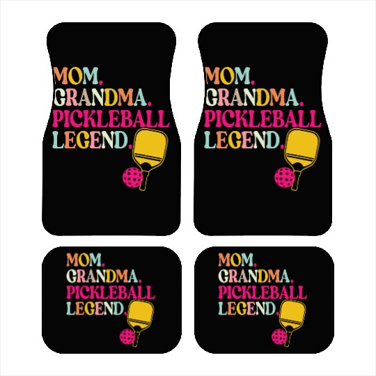 Mom Grandma Pickleball Legend Car Mats