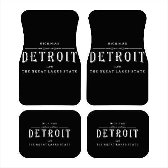 Detroit (MI) USA Car Mats