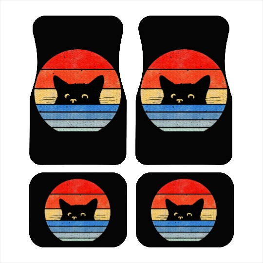 Cat Lover Cat Owner Cute Cat Car Mats
