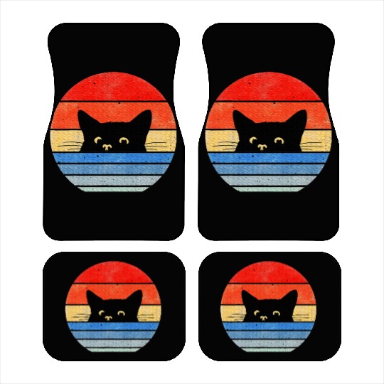 Cat Lover Cat Owner Cute Cat Car Mats