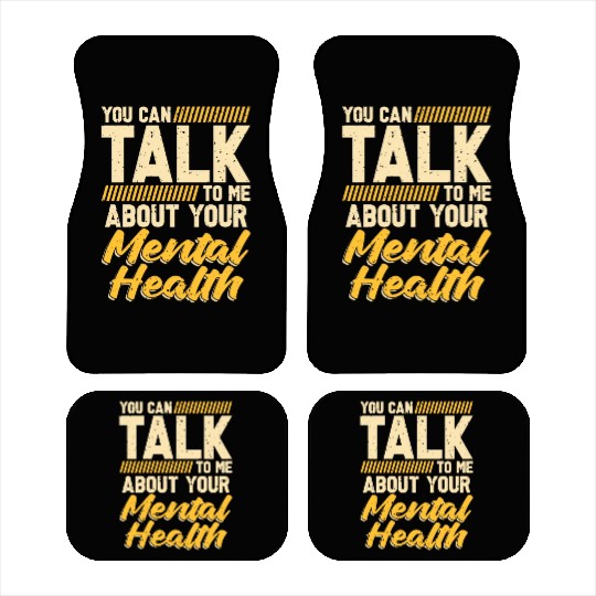 Psychiatrist You Can Talk To Me About Psychology Car Mats