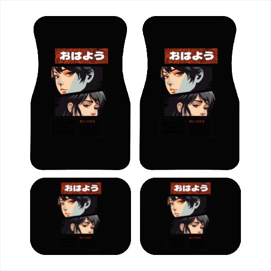 Anime Streetwear Design Car Mats