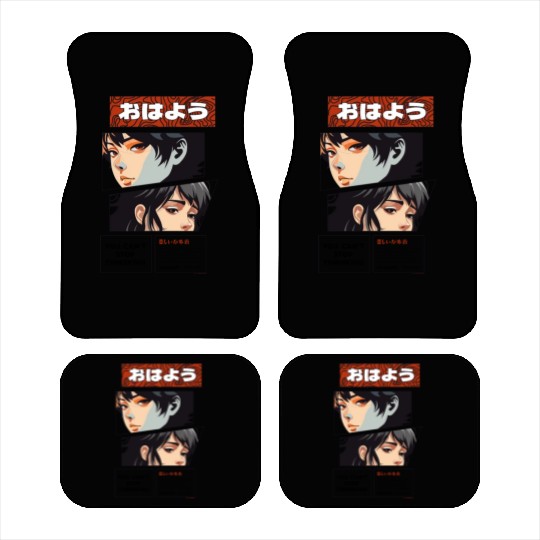 Anime Streetwear Design Car Mats