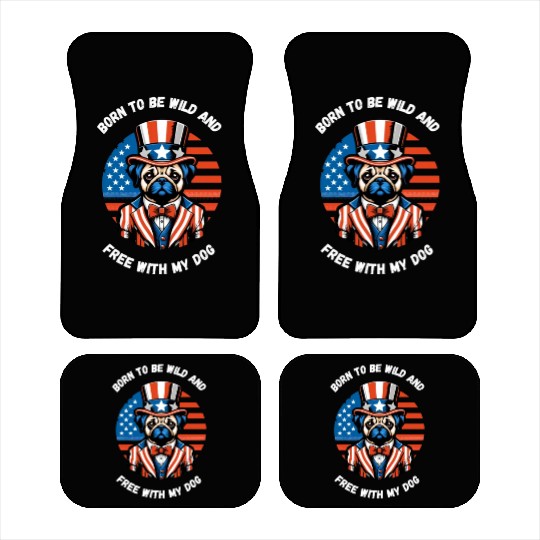 independance day,Born to be wild and free with my Car Mats
