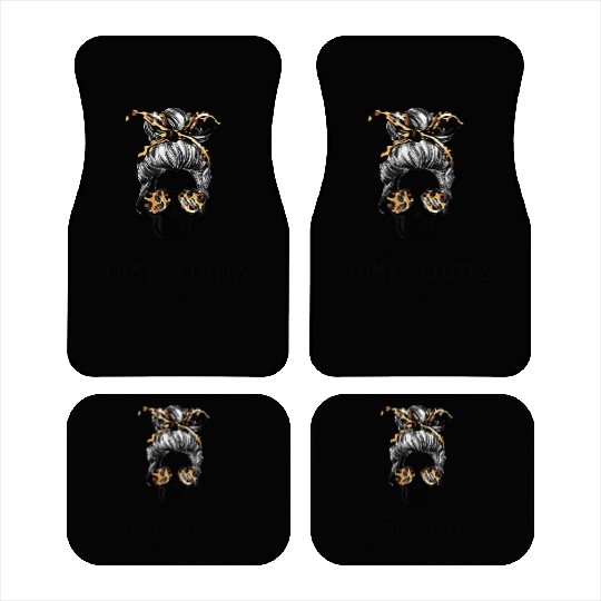 Skull I like murder shows comfy clothes and maybe Car Mats