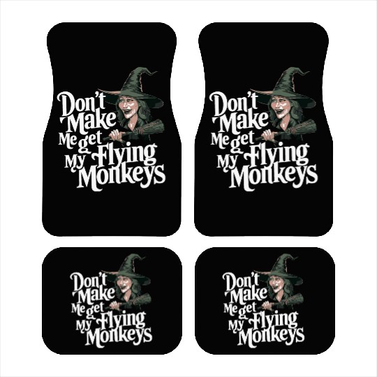 Wicked Witch Flying Monkeys Car Mats
