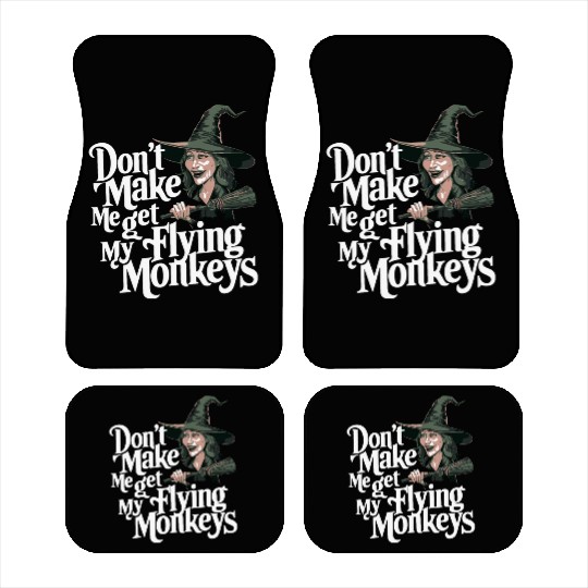 Wicked Witch Flying Monkeys Car Mats