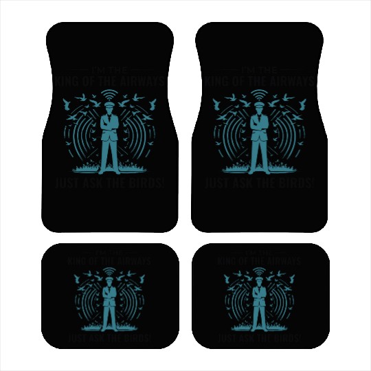 Air Traffic Controller ATC Aviation Humor Airplane Car Mats
