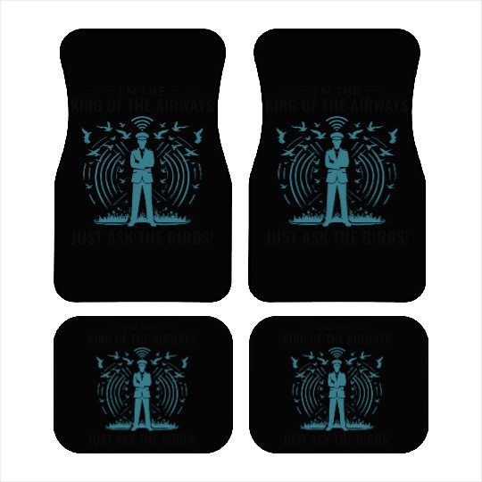 Air Traffic Controller ATC Aviation Humor Airplane Car Mats
