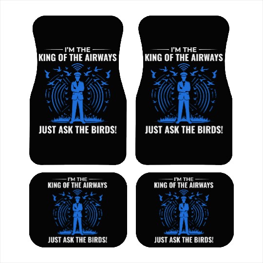 Air Traffic Controller ATC Aviation Humor Airplane Car Mats