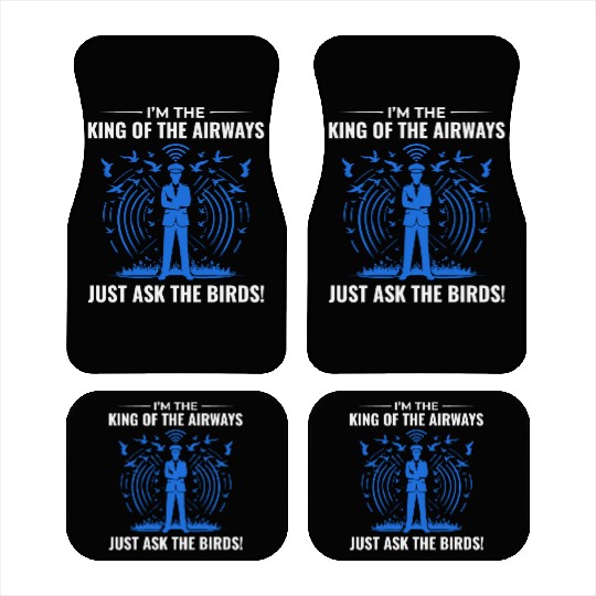 Air Traffic Controller ATC Aviation Humor Airplane Car Mats