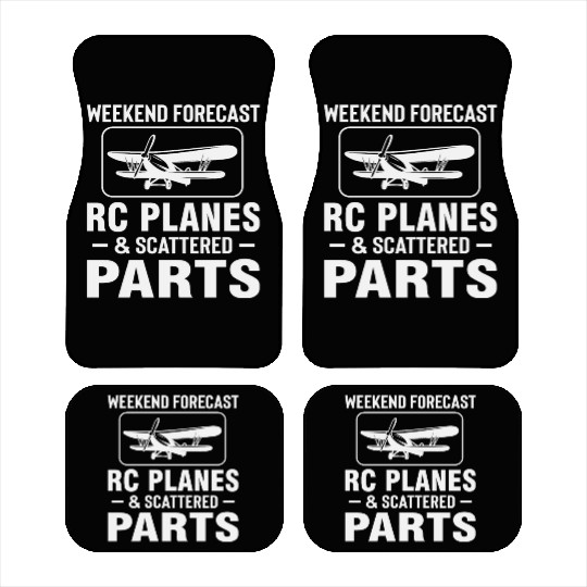 Weekend forecast RC Planes and Scattered Parts Car Mats