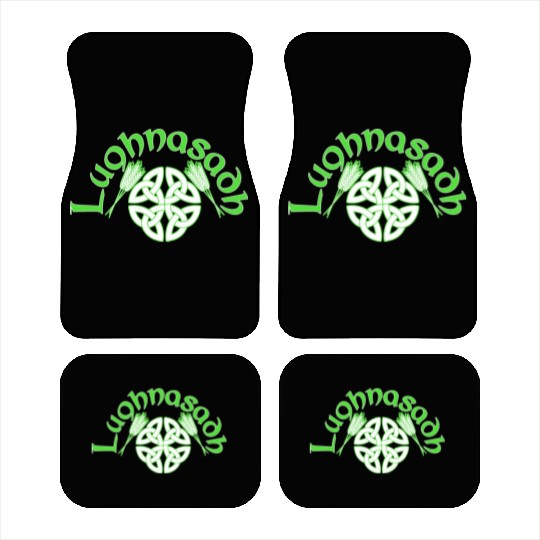 Irish Lughnasadh Festival Celtic Knot Car Mats