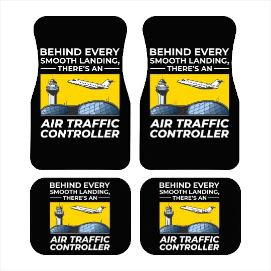 Air Traffic Controller ATC Aviation Humor Airplane Car Mats