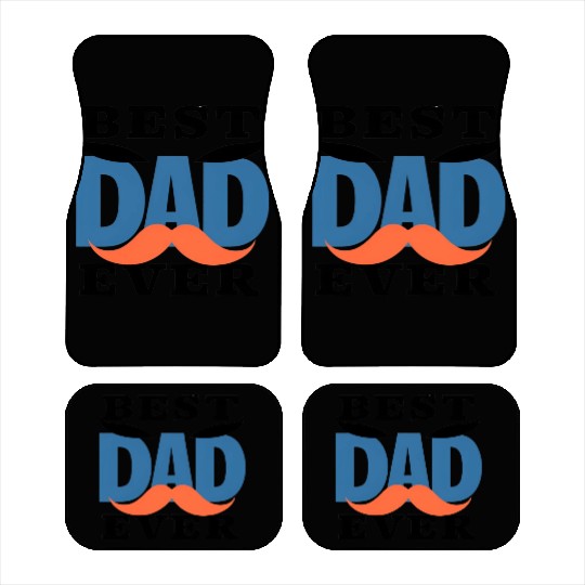 "Best Dad Ever" Car Mats - Perfect dad Gif