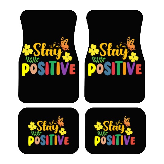 Stay Positive with Sunshine and Butterflies Car Mats