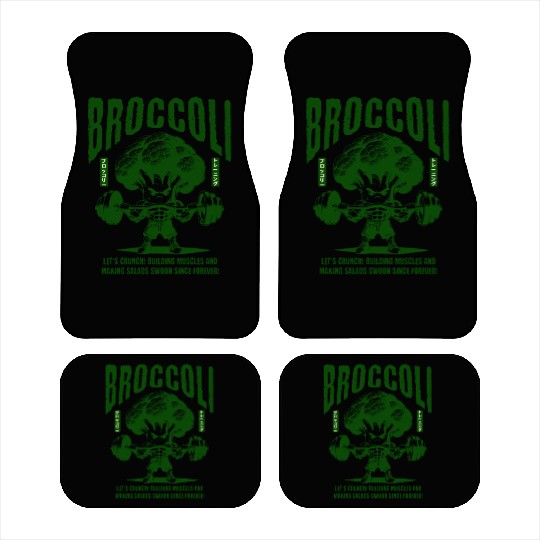Broccoli Gym Car Mats
