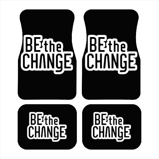 Be the Change Car Mats