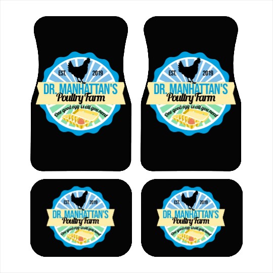 Dr Manhattan Poultry Farm Car Mats