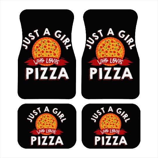 Pizza Art Italian Food Pizza Lover Car Mats