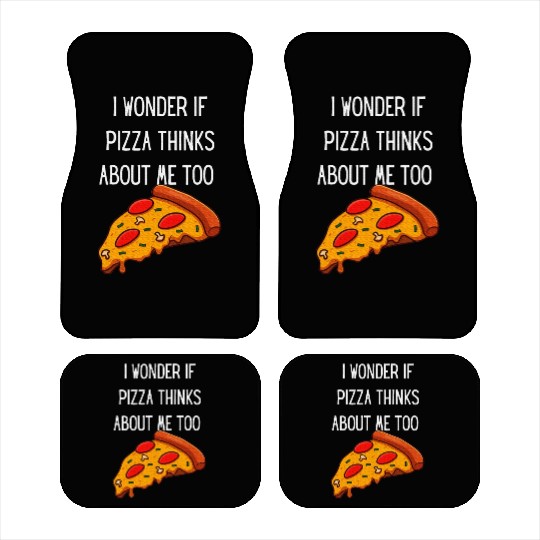 I'm Here For The Pizza Food Lover Pizza Baker Car Mats