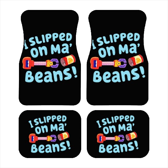 I Love It Hot And Cheesy Food Lover Pizza Baker Car Mats