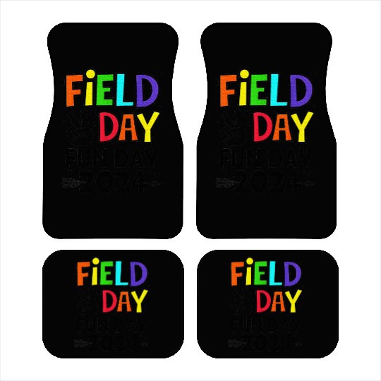Field Day Fun Day For Teacher Field Day Car Mats
