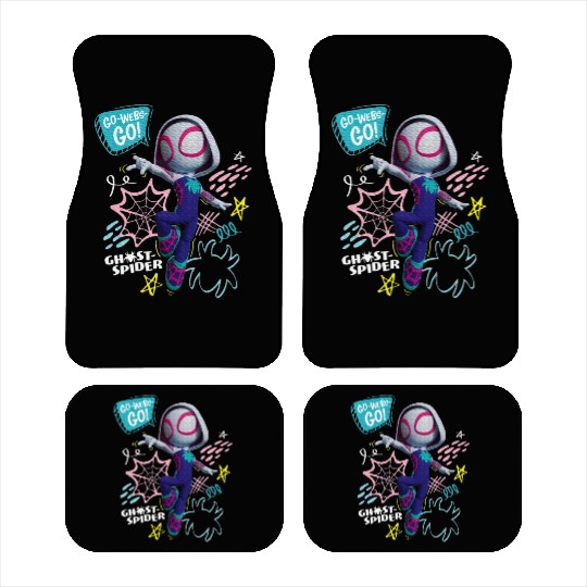 Marvel Spidey And His Amazing Friends Ghost Spider Car Mats