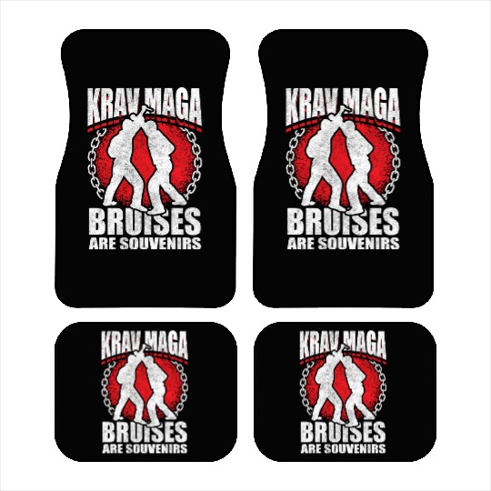 Krav Maga Bruises Are Souvenirs Martial Arts Train Car Mats